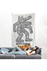 Keith Haring - Köpek Duvar Örtüsü - Dog-8047