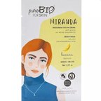 Purobio Miranda Cream Mask Oily Skin Banana Muz 10 ml - Tek Kullanım