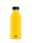 Mamawata Yellow Pipetli Çocuk Termos Matara 470 ml Paslanmaz Çelik Sızdırmaz Yalıtımlı Suluk