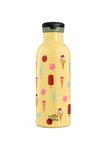 Mamawata Ice Cream Pipetli Çocuk Termos Matara 470 ml Paslanmaz Çelik Sızdırmaz Yalıtımlı Suluk