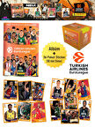 Panini Turkish Airlines Euroleague 2025 Çıkartma Albümü Başlangıç Paketi Set 36 Paket (180Adet)