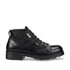 Erkek Bot OXM003606 OXS FRANK 0036 MID M LEATHER/NYLON Black