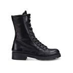 Kadın Çizme OXW002100 OXS FRANK 0021 MID D LEATHER Black