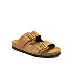 Kadın Terlik 17D8 Frau VELOUR-S Terra (Brown)