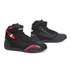 Forma Genesis Korumalı Motosiklet Botu Siyah  Kırmızı