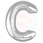 NEDİ BALON GÜMÜŞ C HARFİ