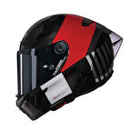 Nolan X-804 RS Combo Gara 351 Karbon Kapalı Kask