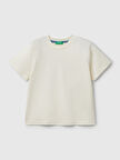 Benetton Erkek Çocuk Tokyo Tshirt 1-6 Yaş Ekru