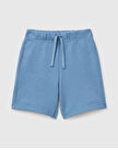 Benetton Erkek Çocuk Şort 1-6 Yaş Mavi