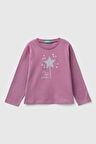 Kız Bebek Uzun T-Shirt - Mor | 12-18AY