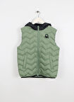 Benetton Nakışlı Haki Erkek Çocuk Yelek 2TWDCJ00R