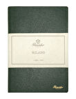 Pineider Defter Milano 14.5x21 cm Yeşil Gold CNR1S099107374