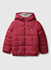 Benetton Bordo Erkek Çocuk Şişme Mont