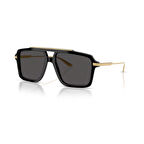 Dolce Gabbana DG 4477 50187 56 Erkek Pilot Siyah Kombine Güneş Gözlüğü