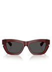 Burberry Bordo Kadın Güneş Gözlüğü 0BE445452412887