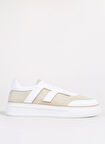 Fabi Beyaz - Bej Erkek Sneaker FU0828.B00ZIP82N
