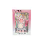VRB83000 Very Bella Güzellik Seti (saç tebeşiri+far+yüz boyası+lip gloss+sticker
