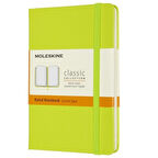 Moleskine Sert Kapak Defter Limon Yeşili (Çizgili - 13x21)