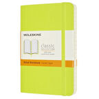Moleskine Yumuşak Kapak Defter Limon Yeşili (Çizgili - 9x14)