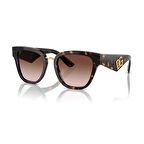 Dolce Gabbana DG 4437 50213 51 Kadın Kahverengi Kemik Güneş Gözlüğü