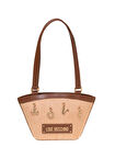 Love Moschino Kahve Kadın Omuz Çantası JC4284PP0M10A