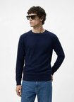Blauer Lacivert Erkek Standart Kazak 25WBLUM01283-888 COURT