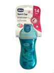 Chicco Isı Yalıtımlı Pipetli Spor Bardak Mavi