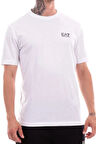 Erkek Ea7 Bisiklet Yaka T-Shirt - Beyaz | XL