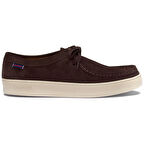 SEBAGO Erkek Kauçuk Tabanlı Süet Yüzeyli Şık ve Günlük Kullanıma Uygun Koyu Kahverengi Sneaker 78116YW 901SE