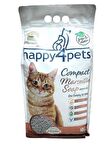 Happy4Pets Topaklaşan Kedi Kumu Marsilya Sabun Kokulu İnce Taneli 10 KG