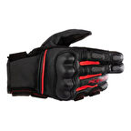 Alpinestars Phenom Korumalı Motosiklet Eldiveni Siyah  Kırmızı