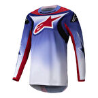 Alpinestars Fluid Wurx Kros Motosiklet Jerseyi Mavi  Kırmızı