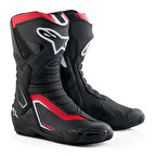 Alpinestars Honda SMX-6 V3 Korumalı Motosiklet Botu Siyah  Kırmızı  Beyaz