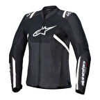 Alpinestars Stella T-SPS Air V2 Korumalı Kadın Motosiklet Montu Siyah  Beyaz