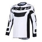 Alpinestars Racer Riway Off-Road Motosiklet Jerseyi Beyaz  Siyah