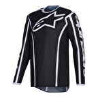 Alpinestars Fluid Apex Off-Road Motosiklet Jerseyi Siyah  Gri