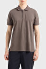 Emporio Armani Streç Pamuklu Regular Fit Fermuarlı Polo Yaka T Shirt Erkek POLO YAKA T SHİRT EM001146 AF13742 U6200
