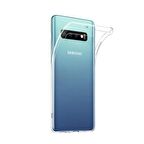 Gpack Samsung Galaxy S10 Kılıf 02 mm Silikon İnce Arka KapakNano Glass