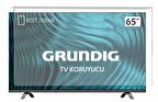Grundig 65 GGU 7900 B Tv Ekran Koruyucu - Grundig 65" inç Tv Ekran Koruyucu Şeffaf Paneli 65GGU7900B