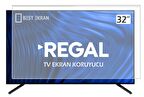 Regal 32R2012HM Tv Ekran Koruyucu - REGAL 32" inç Kırılmaz Tv Ekran Koruyucu Camı