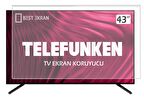 Telefunken 43DTU654 Tv Ekran Koruyucu - 43" inç 108 cm Tv Ekran Koruma Paneli