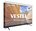 VESTEL 40FB7100 TV EKRAN KORUYUCU - Vestel 40" inç  Ekran Şeffaf Koruma paneli