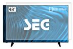 SEG 48SD6100 TV EKRAN KORUYUCU - SEG 48" inç 122 Ekran Koruyucu  Şeffaf panel