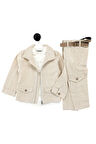 Celira Bej Erkek Çocuk Ceketli Pantolon Takım 2-5 Yaş
