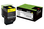 Lexmark 80C8SY0 Sarı Orjinal Toner 