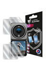 Djı Action 2 Dual Screen Combo Aksiyon Kamera Ile Uyumlu Hydrogel Ekran Koruyucu (4 ADET)