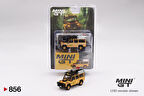 Mini GT Land Rover Defender 110 1989 Camel Trophy Amazon Team Turkey Turkey Exclusive 856