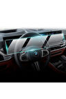 BMW '24 X5-X6 2023-24 X7 14.9" Navi 12.3" Gösterge Paneli (Tek) IPG ProActive Ekran Koruma