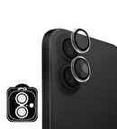 iPhone 16 / 16 Plus için IPG ProLENS Şeffaf Kamera Lens Koruma, HD Görünümlük, Temperli Cam, Çizilmez Lens Kapağı