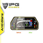 Yamaha 2018-2023 Tracer 900 Gt Için Ipg Anti-Glare Yansıma Önleyici Mat Ekran Koruyucu